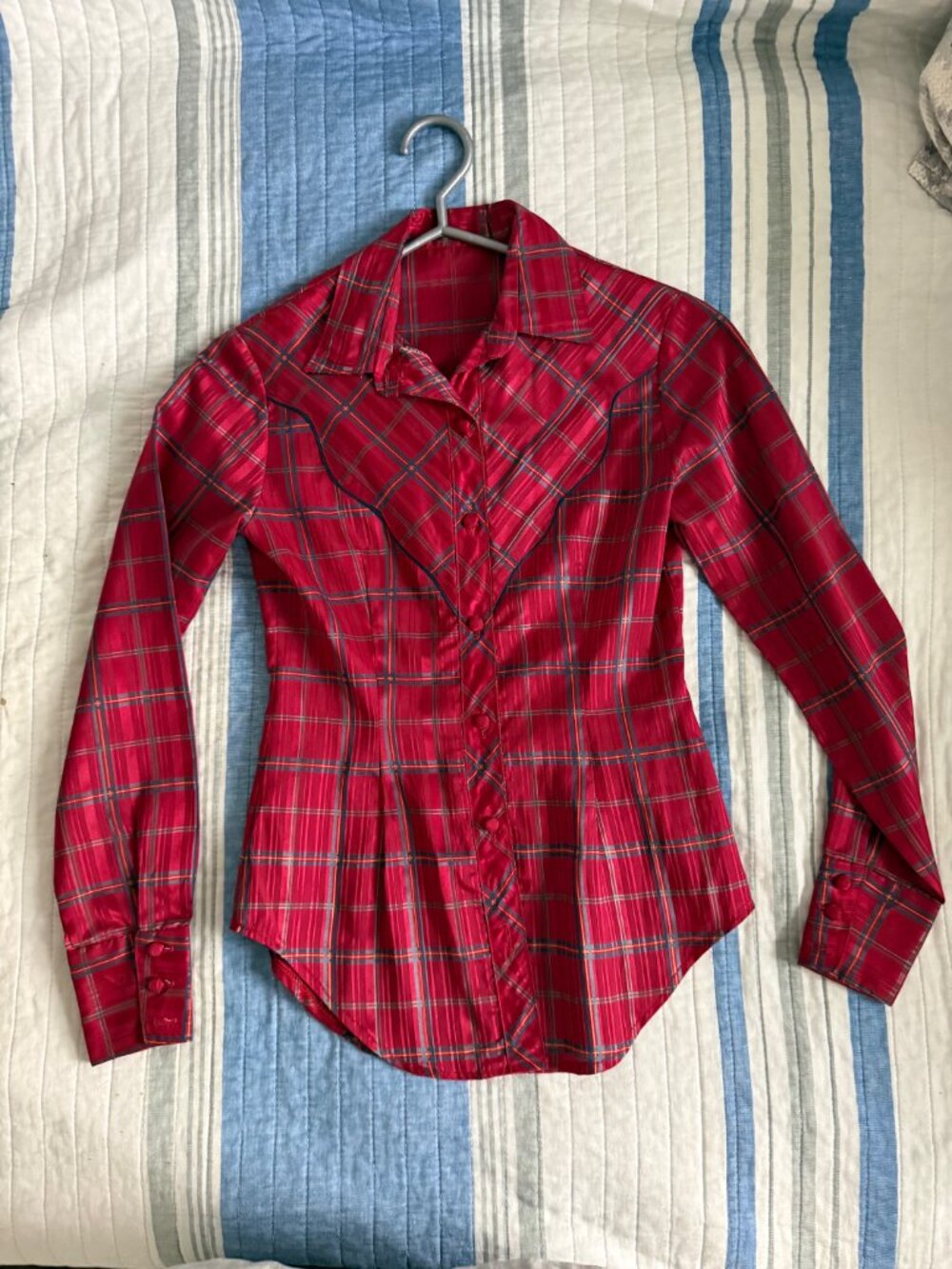 Western Horse Show Shirt - Custom Made (size xs)